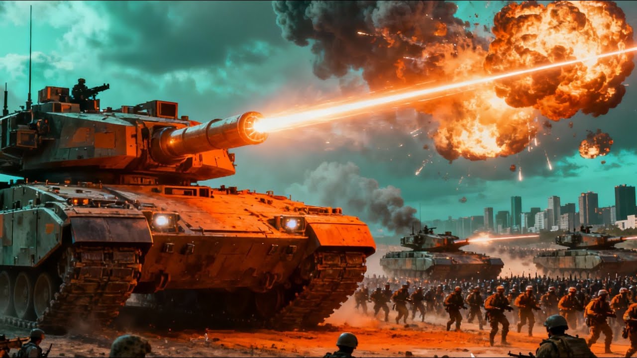 тысячи танков, тысячи солдат, одно смертельное поле боя