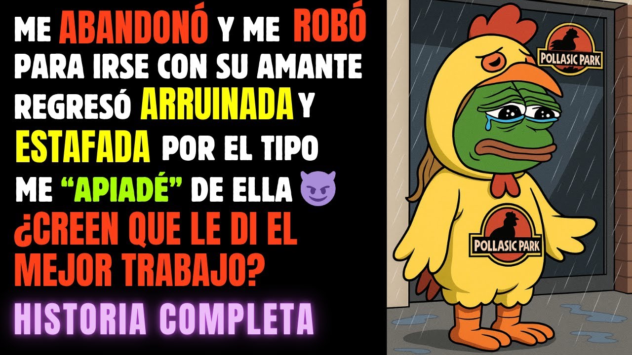 Me ABANDONÓ para IRSE con su AMANTE. Regresó PIDIENDO TRABAJO, le di el trabajo de sus SUEÑOS 😈