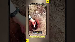 How to Make a Fire that Doesn’t Smoke: The Dakota Fire Hole Technique @TAOutdoors