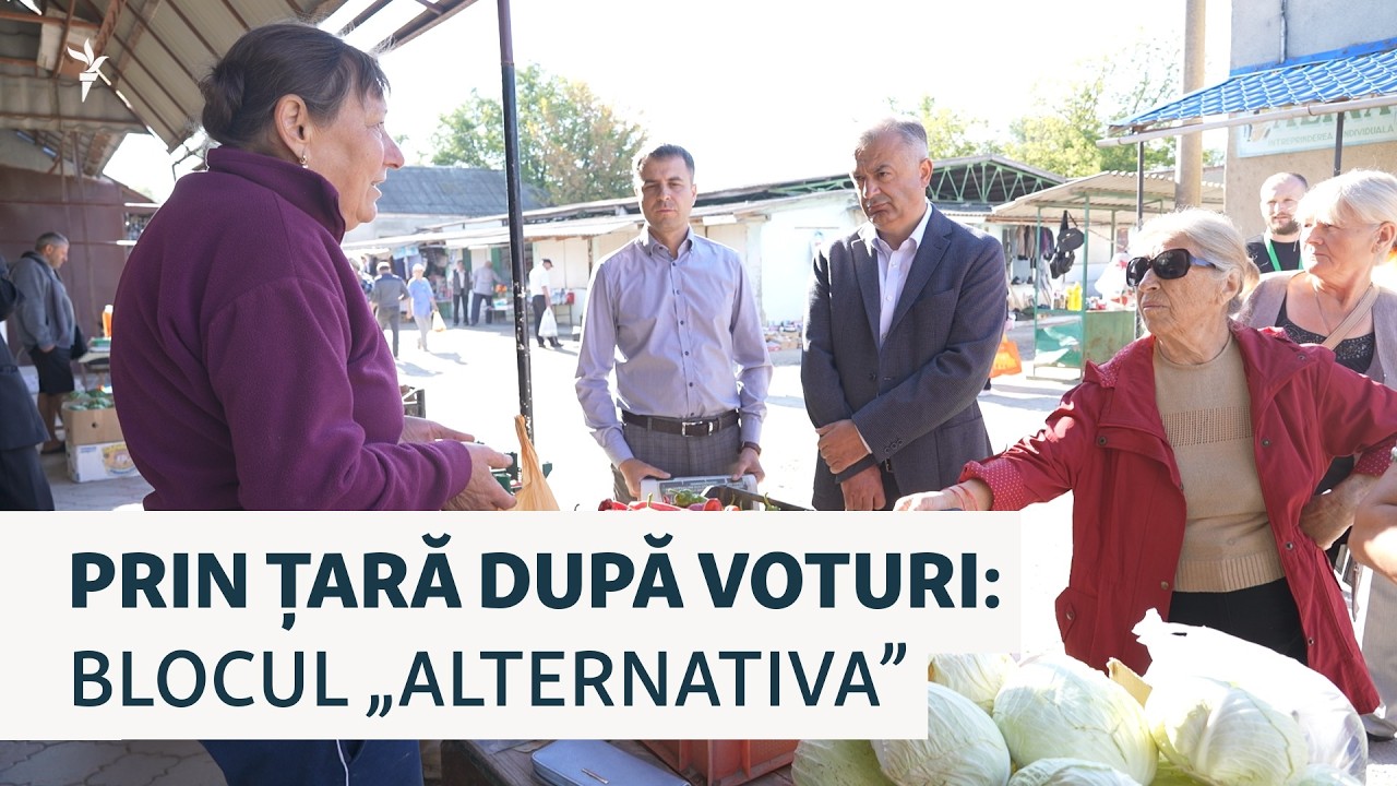 Prin țară după voturi: Blocul „Alternativa”  ➜  Pe teritoriul național după voturi: Alianța „Alternativa”