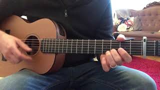 How to play Broken Coastline by Down Like Silver