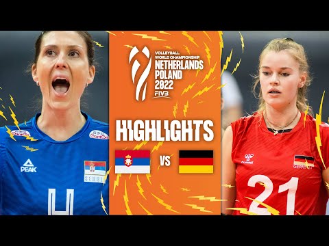 Serbia vs. Germany - VBW - Women World Championship - Match Highlights