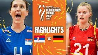 🇷🇸 SRB Vs. 🇩🇪 GER - Highlights Phase 1 Women's World Championship 2022