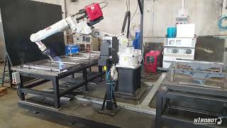 Baza İskeleti Kaynak Robotu | Bed Base Frame Welding Robot