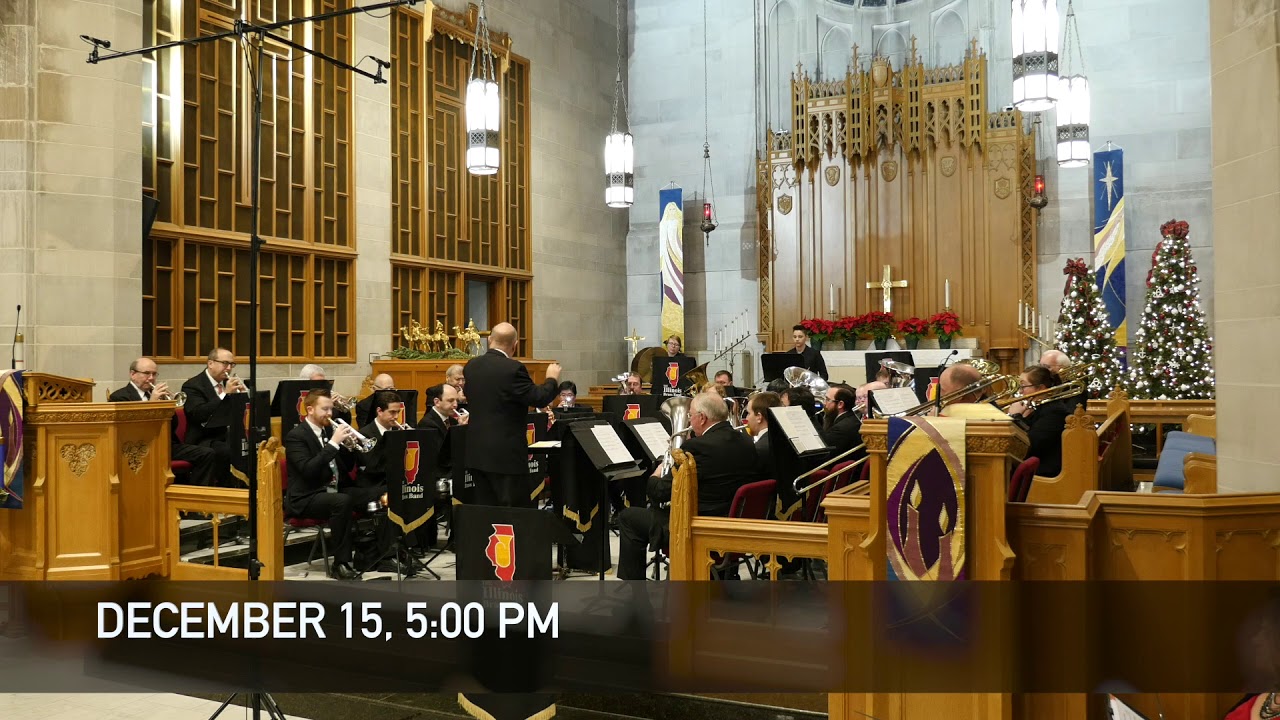 Illinois Brass Band Christmas Concert Promo 2018 YouTube