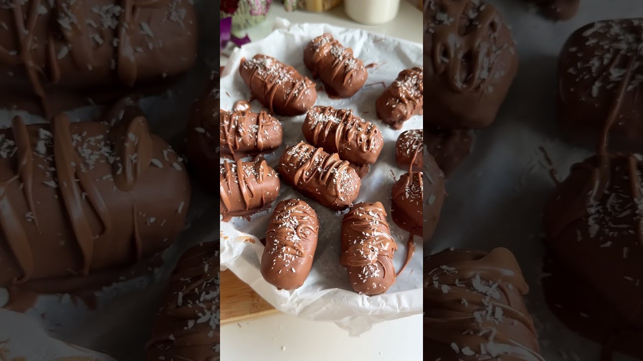 Homemade Vegan Bounty Bars