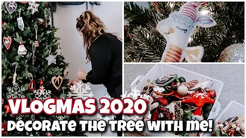 VLOGMAS DAY 5 | Decorating Our Christmas Tree!