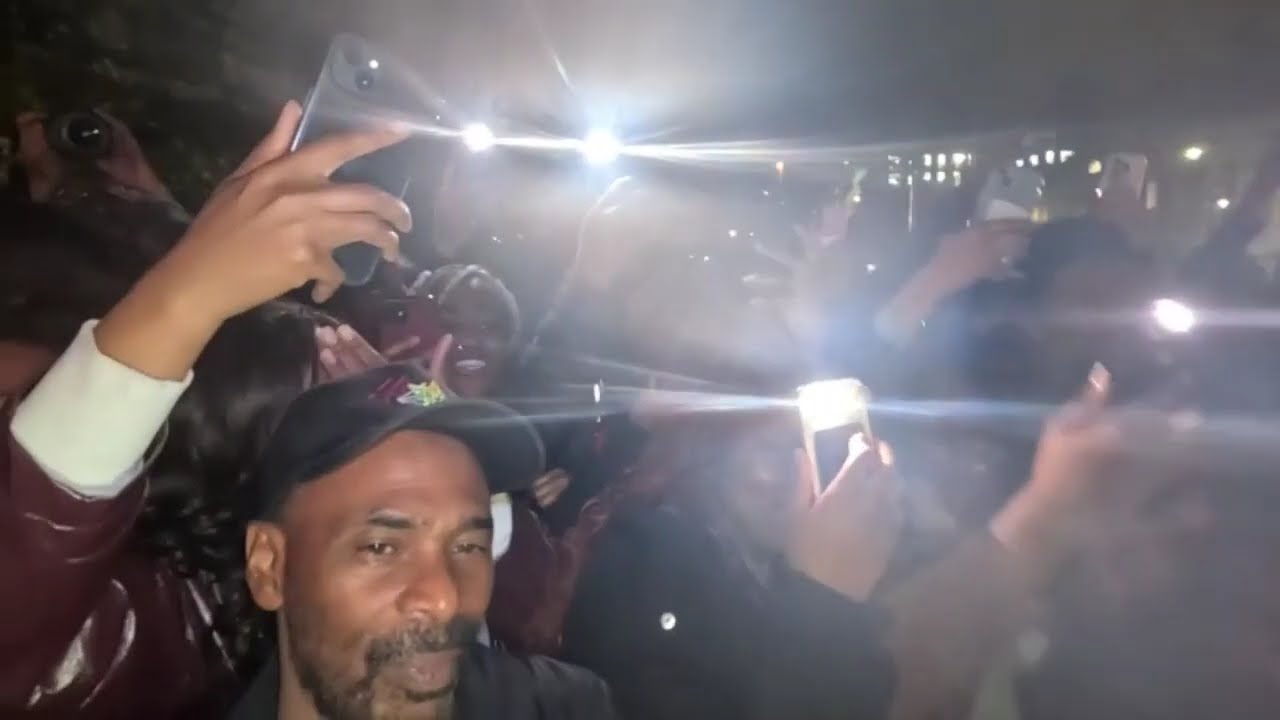 DJ AG Online в Брикстон-сквер артист Da Ruger Gon Crew u.