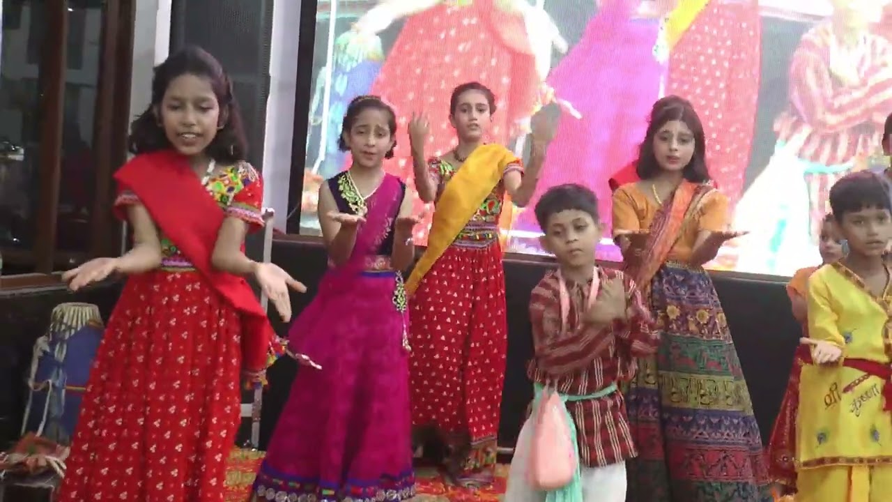 GOPAL FUN SCHOOL Dance on Krishna Mera Super Hero on Hare Krishna Utsav Palwal By ISKCON