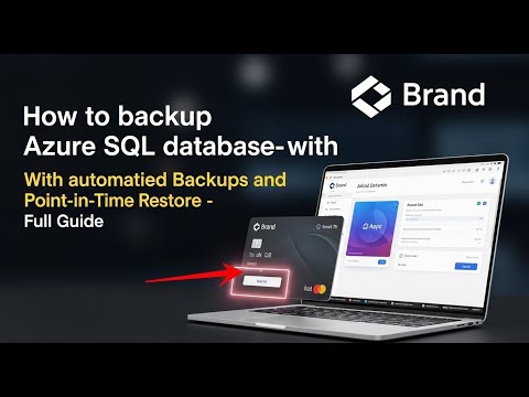 How to backup Azure SQL databases with automated backups and point-in-time restore - Full Guide