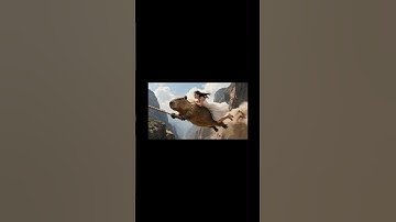 Capybara Anh Hùng Giải Cứu Mỹ Nhân.  #capybara #animals #trending #shortvideo #funny #capycute