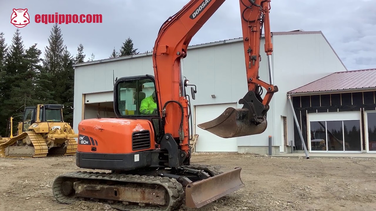 Used 2012 DOOSAN DX85 for sale Used Midiexcavator