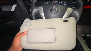 Match Highlights 2015 Nissan Sentra Sun Visor Replacement