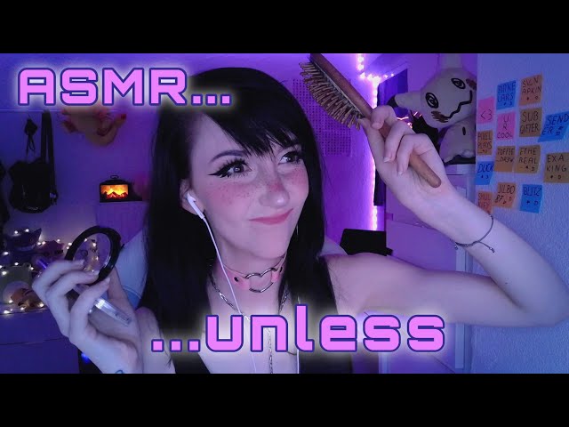 ASMR ☾ ...𝒐𝒓 𝒊𝒔 𝒊𝒕? [not finishing the task or motion] idea by @GibiASMR ​