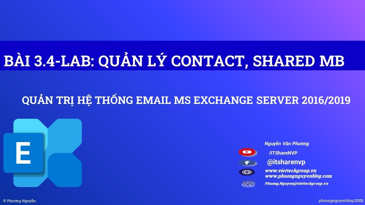 B i 3 4 Qu n L Contact Shared Mailbox Exchange Management Contact 