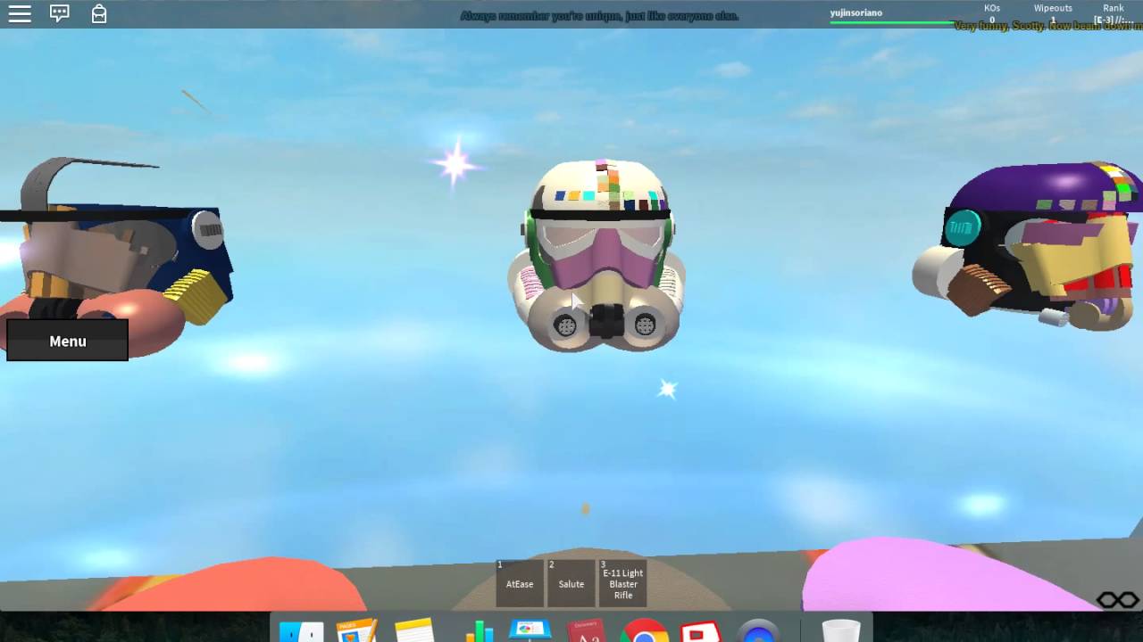 Roblox Crazy Hack At Galactic Empire Training - 