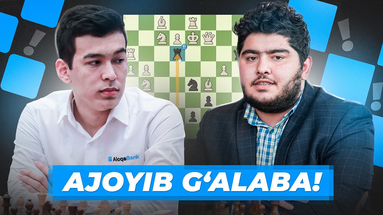 NODIRBEK ABDUSATTOROVDAN SHEDEVR | UZCHESS