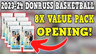 202324 Donruss Basketball 8X Value Pack Opening! WEMBY HUNTING!