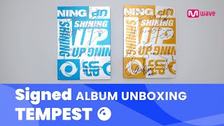 Mwave Shop Unboxing Tempest Shining Up Album