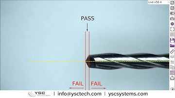 YSC Ash Omni Digital Microscope On Screen Graticule