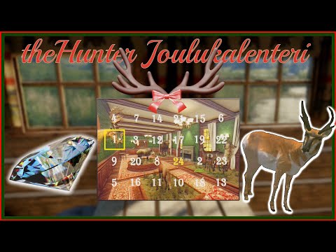 Sain Ensimmäisen Timantin | the Hunter Call of the Wild Joulukalenteri  | Luukku 1