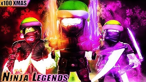 🎄X100 XMAS! ⚡Ninja Legends Hack Script Pastebin
