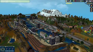 Model Railroad Simulation using Rule the Rail! by BrainBombers