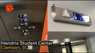Scenic TKE modded hydraulic elevators - Hendrix Student Center - Clemson University, SC