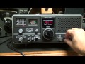 Realistic DX-302 Shortwave receiver Ham Radio Receiver Demo