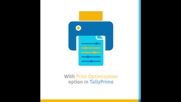 Tally Prime - Print Optimization