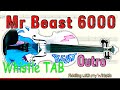 MrBeast6000 - outro - Theme Song - Tin Whistle - Play Along Tab Tutorial