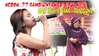 Heboh..???MAK-MAK goyang pangung nyawer biduan//Musik Amanda Jasinga bogor