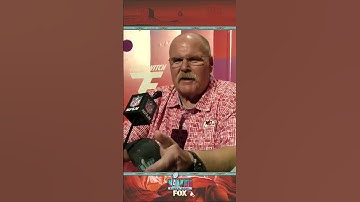 Thumbnail of Andy Reid ALMOST impersonates Mahomes 😂😱 #Shorts #SuperBowlLVII #Chiefs #PatrickMahomes