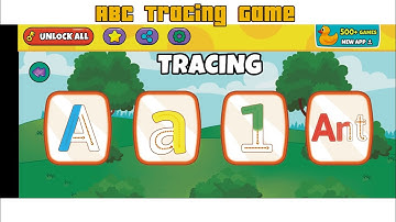 ABC kids Alphabet #1 _learn to trace uppercase letters with Lucas and Ruby l RV appstudios Games