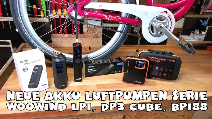 Cycplus A8 mobile Akku-Luftpumpe 10 bar 