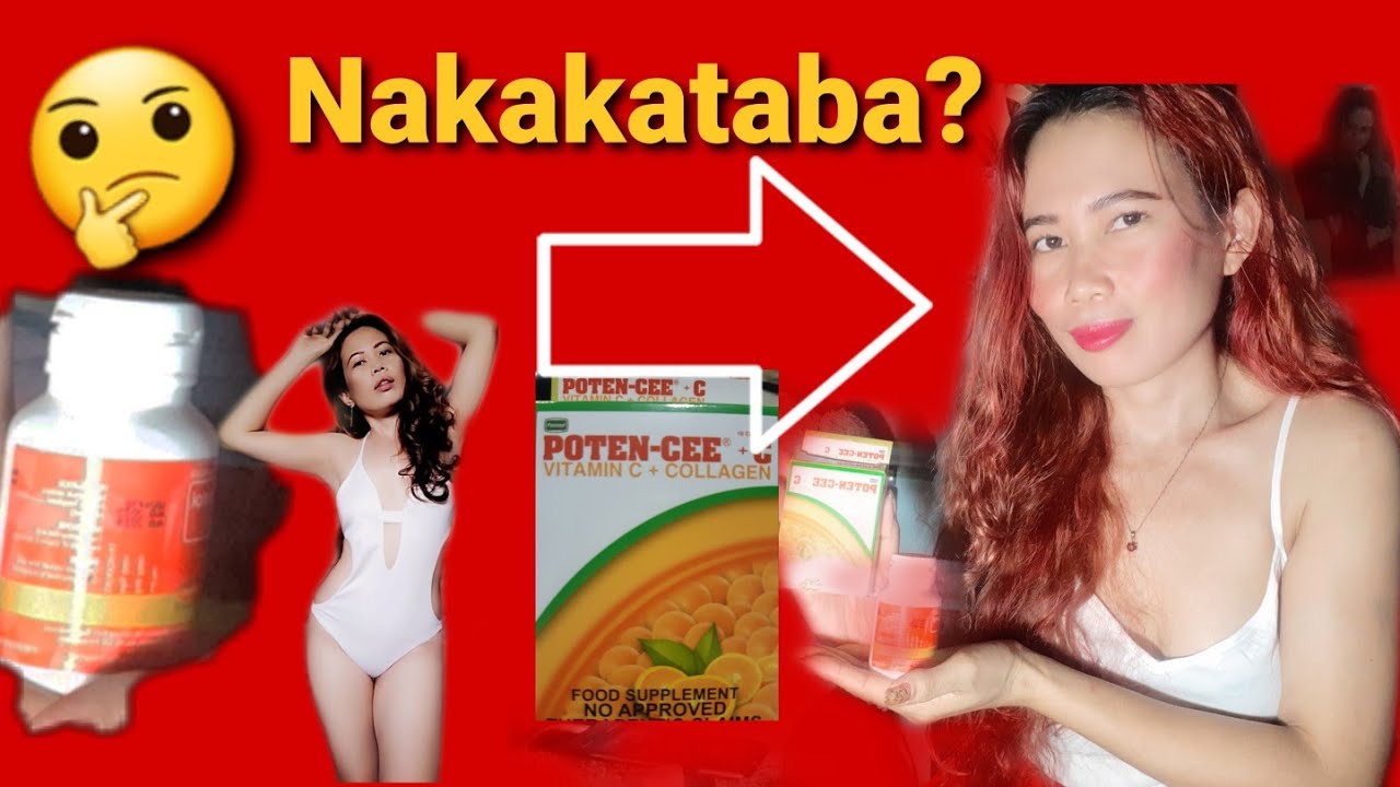 POTENCEE VITAMIN C +COLLAGEN w/ MYRAE AFTER 10DAYS NAKAKATABA at