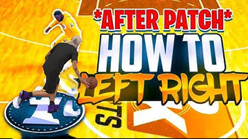 HOW TO LEFT RIGHT AFTER PATCH 2K22! SPEED BOOST DRIBBLE TUTORIAL NBA 2K22!
