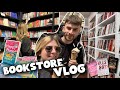 BOOKSTORE VLOG | BOOK SHOPPING AT THE WORKS, WATERSTONES, WH SMITHS &amp; A BOOK HAUL • Melody Collis