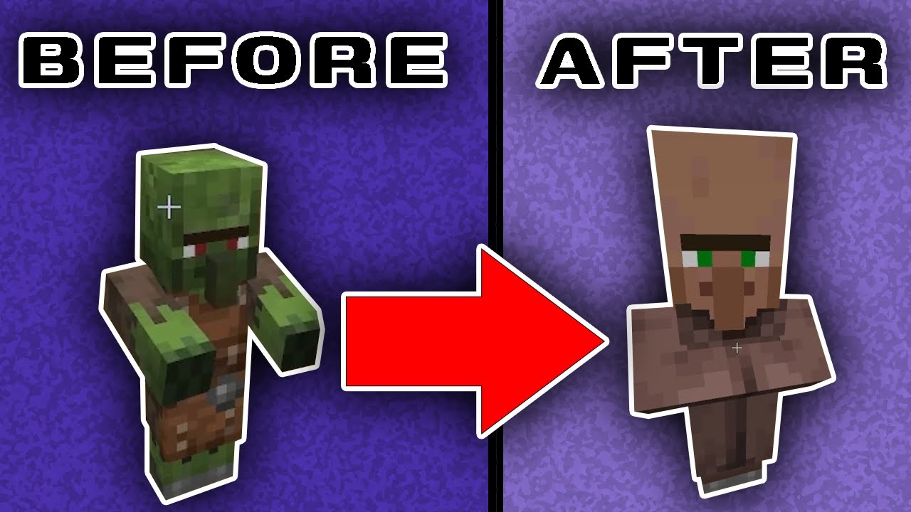 Quickest Guide To Curing Zombie Villager In Minecraft YouTube