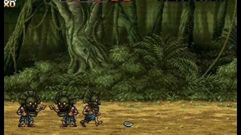 Metal Slug 5 (CRT easymode Shader) - Mission 1 Cutscene