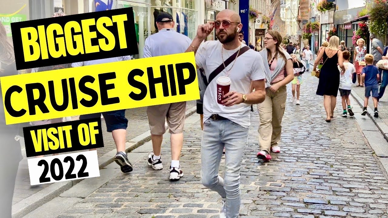 7000 Cruise Visitors Arrive Aboard TWO SHIPS In Guernsey!! Watch Thisâ¦