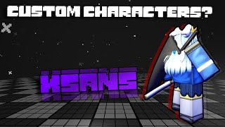 X Sans + Custom Characters!? well Kinda... | Undertale Test place reborn |