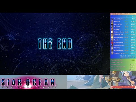 Star Ocean The Last Hope Any% Galaxy (PS5) Speedrun World Record in 2 hours 11 minutes 55 seconds