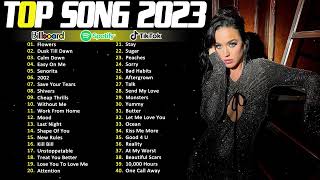 Pop Hits 2023 - Miley Cyrus, Rema, Selena Gomez, Maroon 5, Ed Sheeran, Shawn Mendes, Adele, Dua Lipa