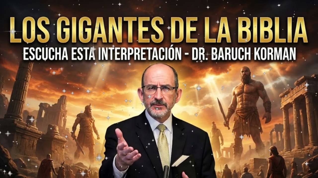 Los Gigantes de la Biblia | Escucha esta interpretación - Dr. Baruch Korman 2026