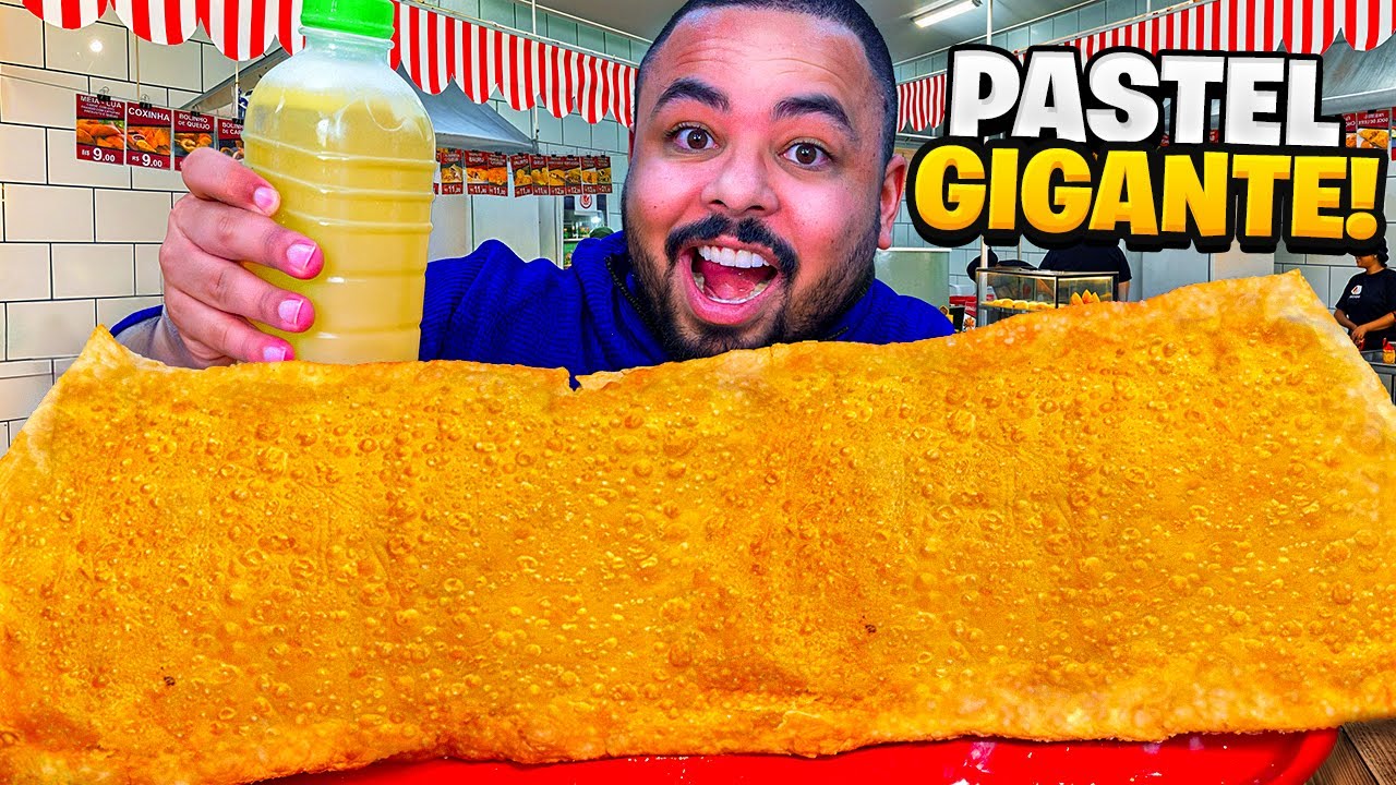 PEDI O MAIOR PASTEL DO GOYA *Pastel Gigante🔥