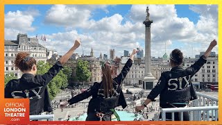 Six perform on top of the National Gallery | Sing It From The Rooftops