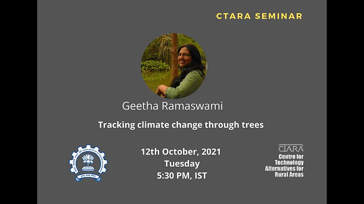 Tracking Climate Change Through Trees