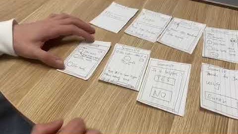 Paper Prototype and Usability Report