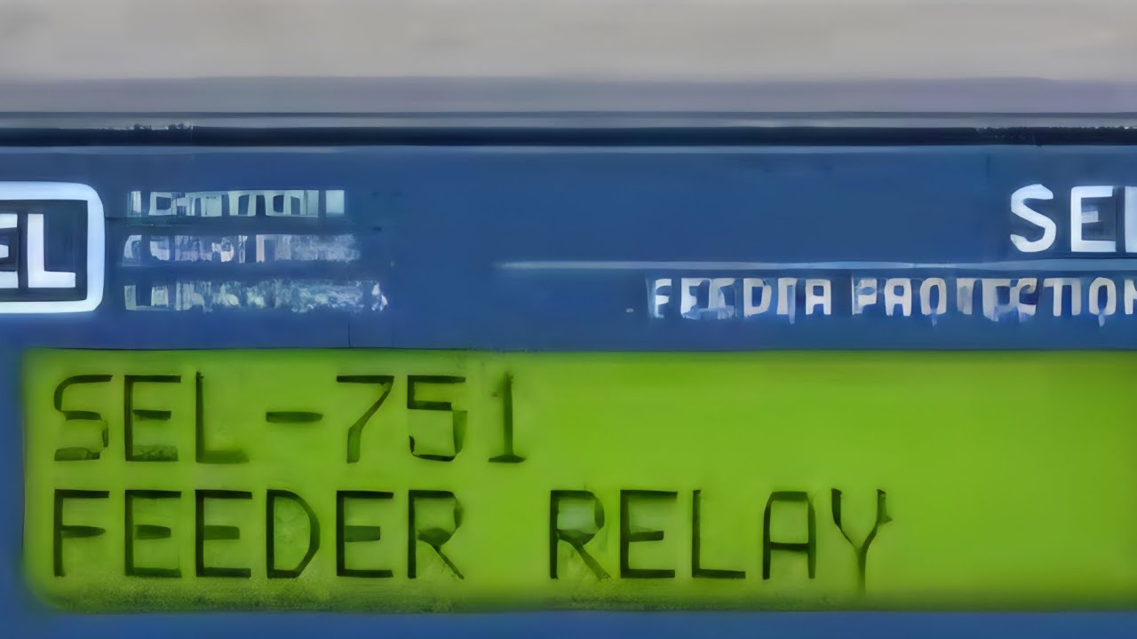SEL-751 FEEDER PROTECTION RELAY COMMUNICATION. 